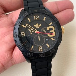 Adidas Silicone sports watch.